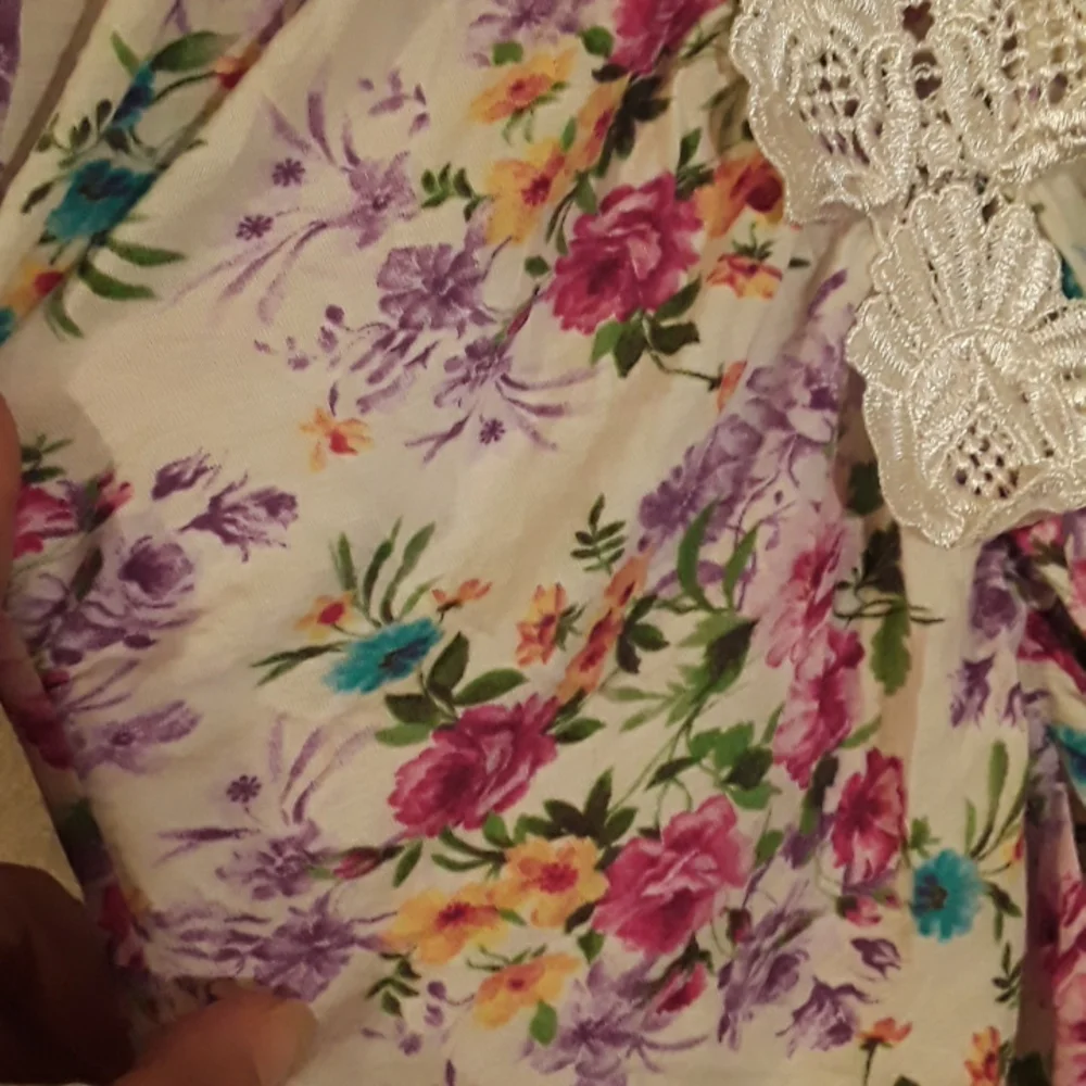 **DONATED** Buttery soft floral tank - Picture 4 of 5